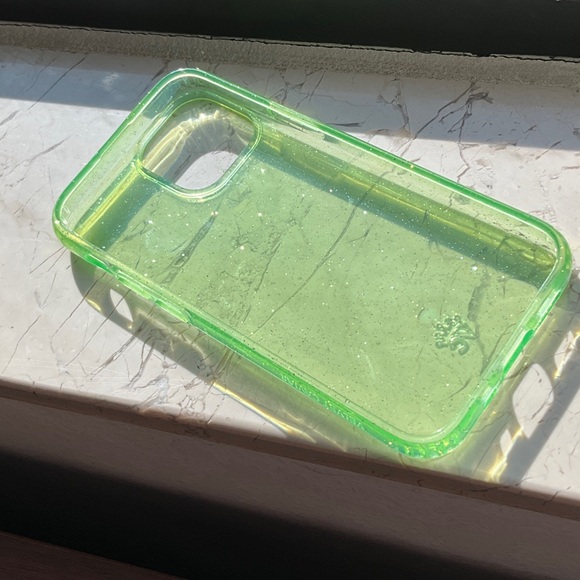 Velvet Caviar iPhone 13 mini glitter green case - Picture 4 of 4